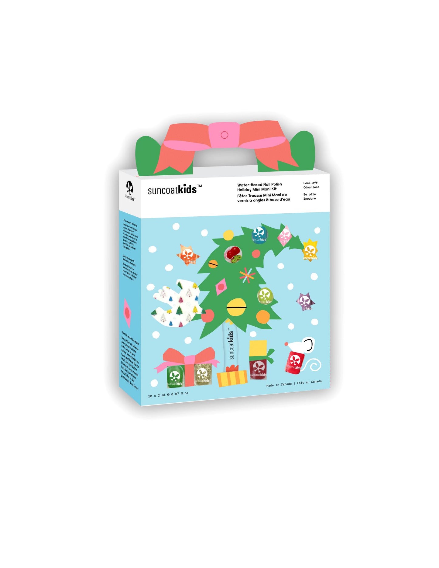 Christmas Mini Mani nail kit for kids