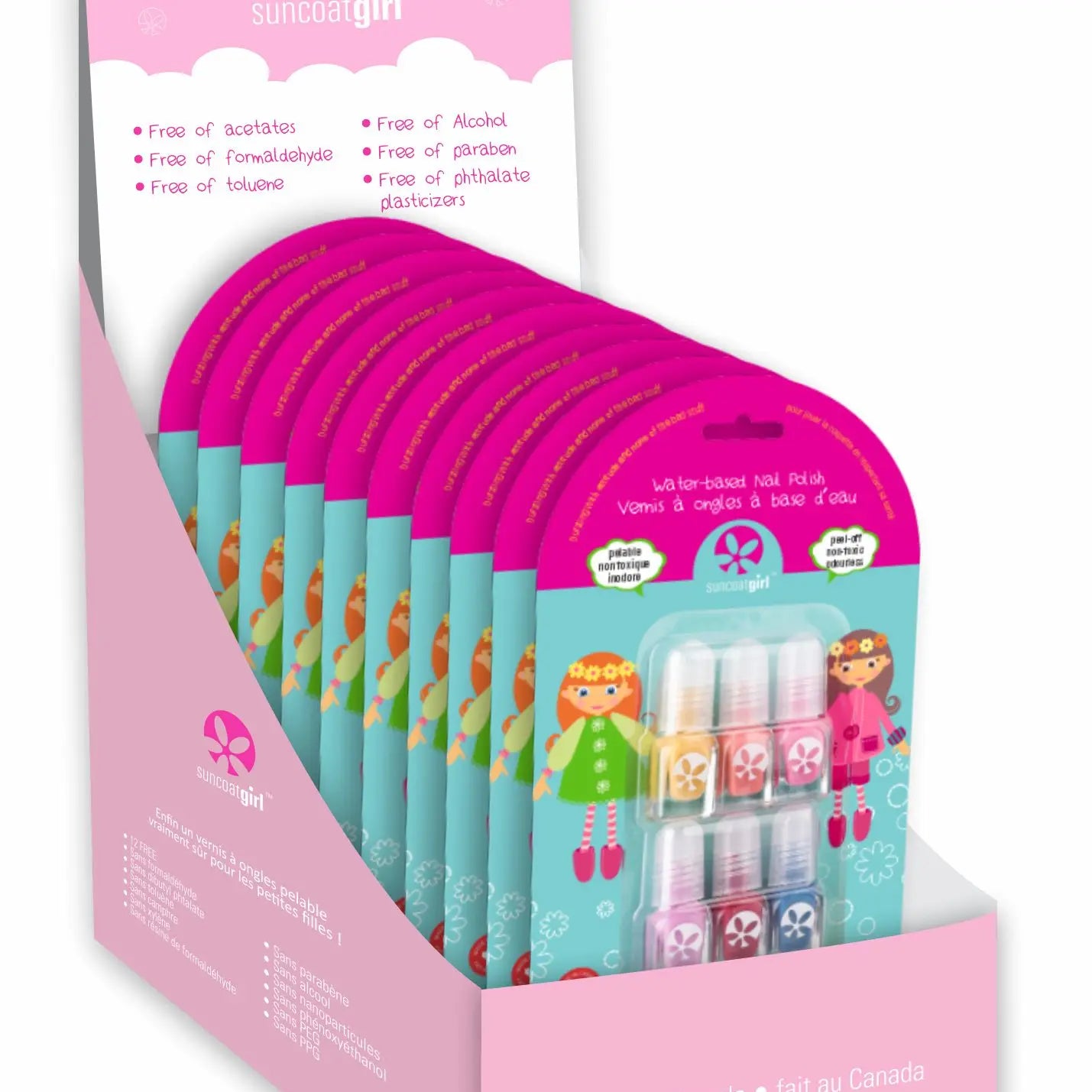 6-Count Mini Nail Polish Set
