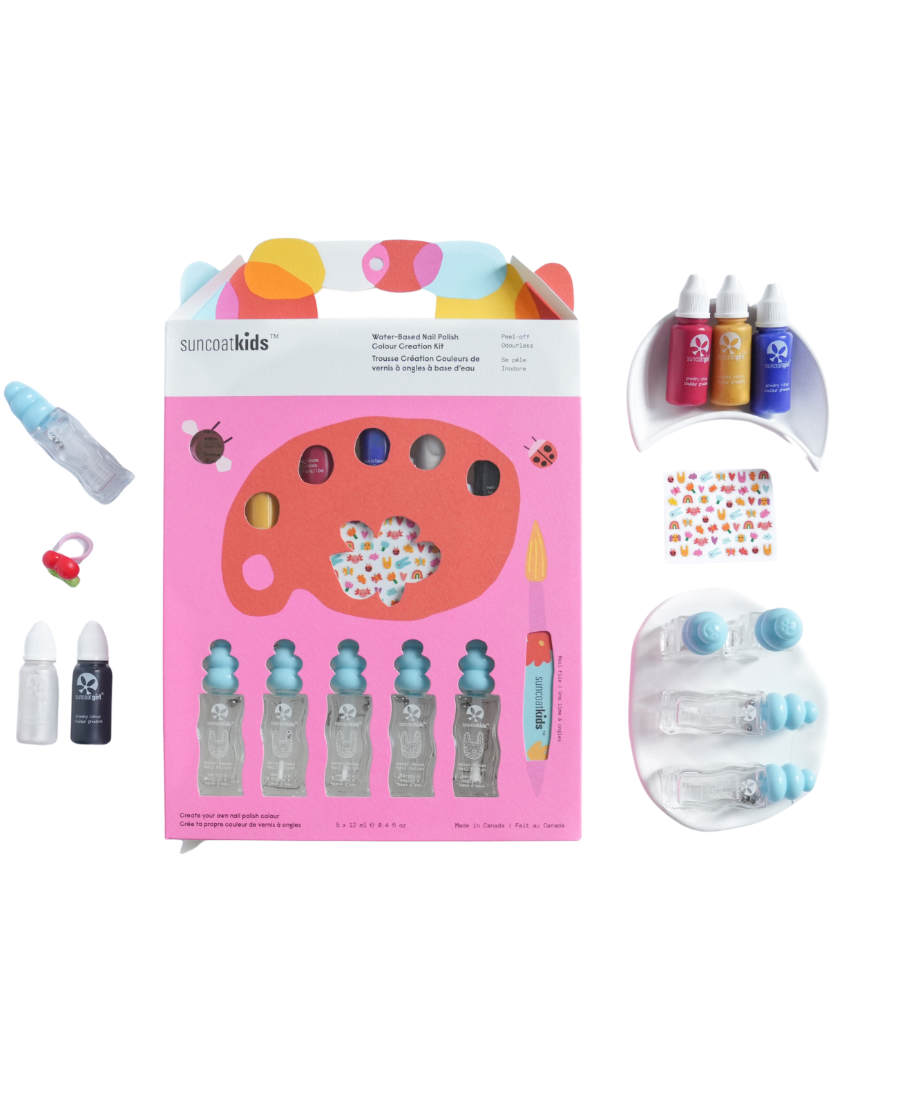 Non-toxic Nail Polish Colour Creation Kit
